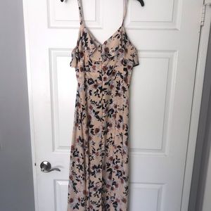 Floral Maxi Dress - Size L